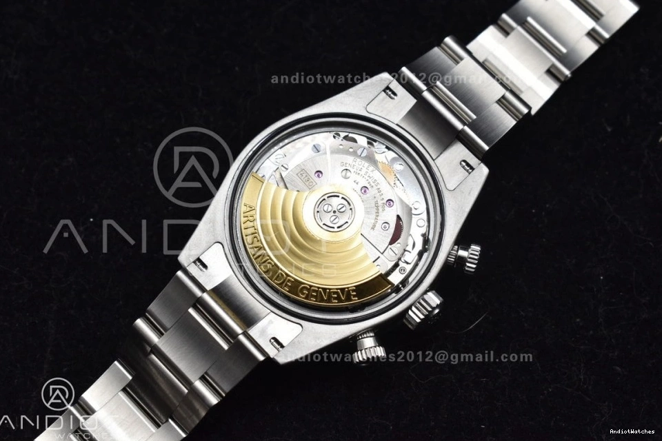 on A Bracelet White ADGF Comfortable Dial SS SS Best Black Edition 825 Daytona 0509